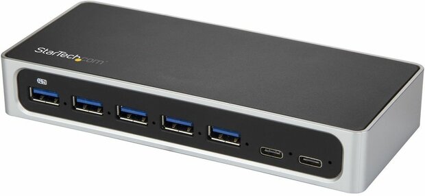 7-Poort USB C Hub (USB-C naar 5 x USB-A en 2 x USB-C)