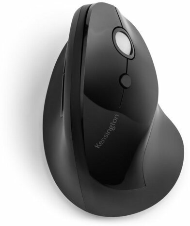 Pro Fit Ergo Vertical Wireless Mouse (6 knoppen, zwart)