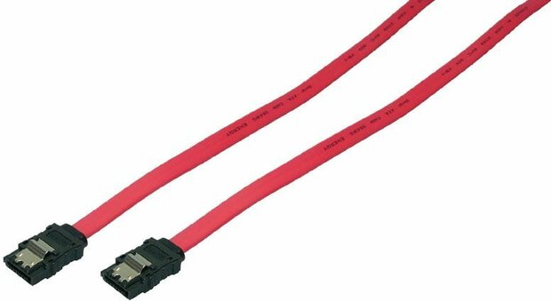 SATA (0,5 m, 6 GB/s, rood)