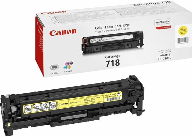 Toner 718 (geel)