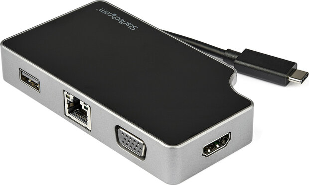 DKT30CHVGPD USB-C Multiport Docking Adapter (HDMI, VGA, GBLAN)