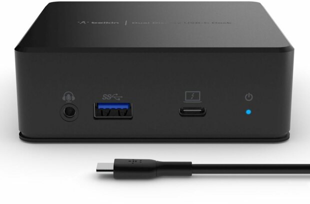 Docking station : USB-C, HDMI, GigE, 135 Watt (dual-display)