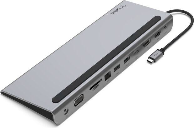 Connect USB-C 11-in-1 Multiport Dock (USB-C, VGA, HDMI, DisplayPort, GBLAN)