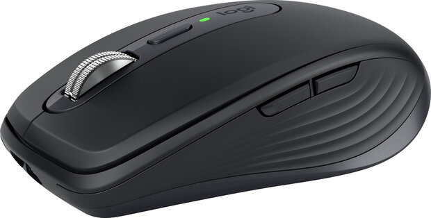 MX Anywhere 3S Wireless Mouse (RF en Bluetooth, 8000 dpi, grafiet)