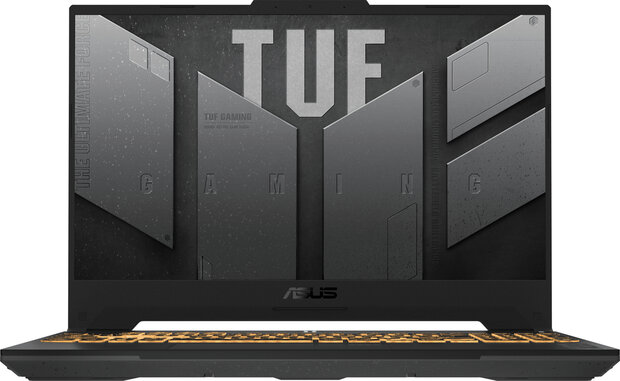 TUF FX507ZI4-LP035W (15,6&quot; Full HD 144 Hz IPS, Intel Core i7-12700H, 16 GB RAM, 1000 GB PCIe NVMe SSD, Geforce RTX 4070 8 GB, Windows 11, grijs, Azerty)