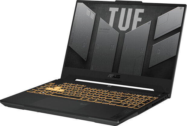 TUF FX507ZI4-LP035W (15,6&quot; Full HD 144 Hz IPS, Intel Core i7-12700H, 16 GB RAM, 1000 GB PCIe NVMe SSD, Geforce RTX 4070 8 GB, Windows 11, grijs, Azerty)