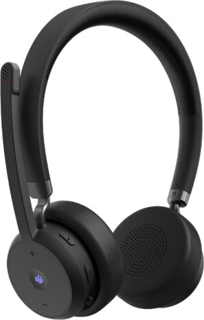 Headset (on-ear, Bluetooth, USB-A via Bluetooth adapter, zwart, Certified for Microsoft Teams)