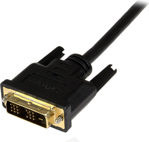 Mini-HDMI naar DVI-D kabel M/M (2 meter, zwart)