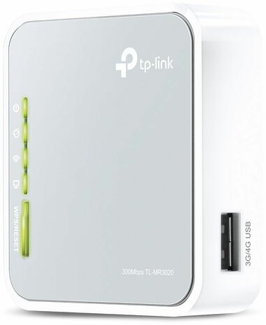 TL-MR3020 Portable 3G Wireless N Router (150 Mbps, UMTS, HSPA, EVDO, 3G/WAN failover)