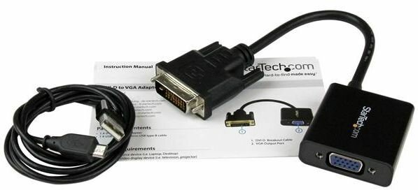 DVI-D naar VGA Active Adapter Converter (1920 x 1200)