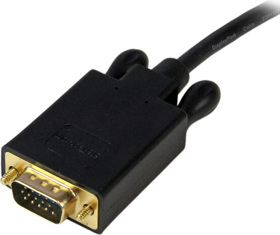 DisplayPort naar VGA Adapter Converter kabel (3 meter, zwart)