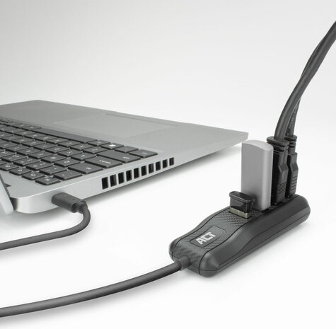 USB-C 4-poort Hub (4 x USB-A uitgang, 1 x USB-C ingang)