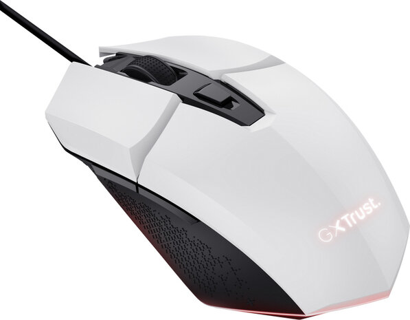 GXT 109W Felox Verlichte gaming-muis met programmeerbare knoppen (wit)