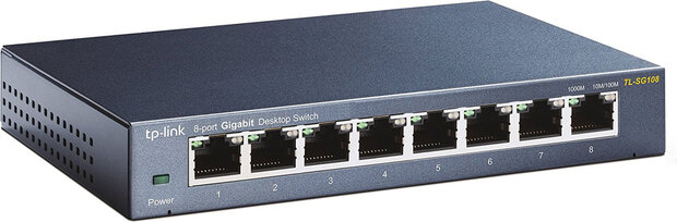 TL-SG108 v3.0 8-poort Gigabit Switch