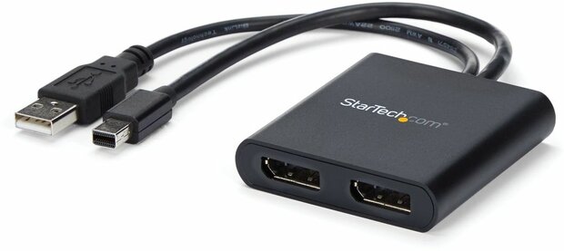 MST Hub Mini DisplayPort naar 2 x DisplayPort