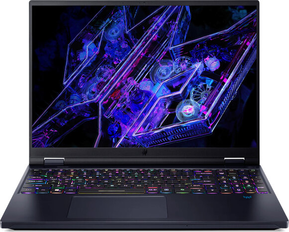 Predator Helios 16 PH16-72-98LZ (16&quot; 3K WQXGA Mini LED IPS 240 Hz, Intel Core i9-14900HX, 32 GB RAM, 2000 GB SSD, GeForce RTX 4080 12 GB, Windows 11 Home, zwart, Azerty)