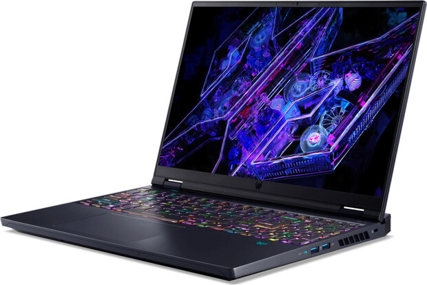 Predator Helios 16 PH16-72-98LZ (16&quot; 3K WQXGA Mini LED IPS 240 Hz, Intel Core i9-14900HX, 32 GB RAM, 2000 GB SSD, GeForce RTX 4080 12 GB, Windows 11 Home, zwart, Azerty)