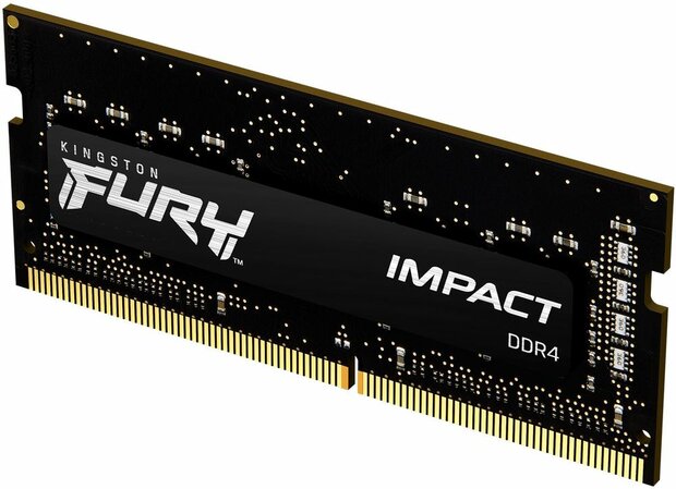 KF426S15IB/8 Fury Impact DDR4 8 GB, SO-DIMM 260-pin, 2666 MHz, PC4-21300, CL15, zwart