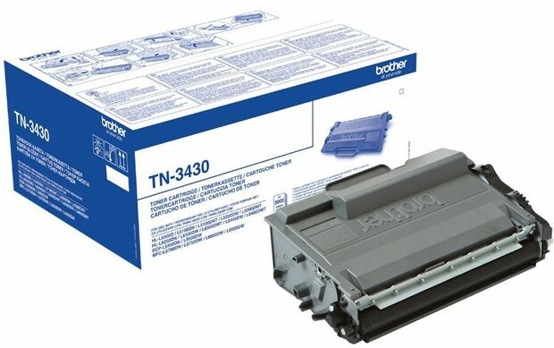 TN-3430 toner zwart (3.000 afdrukken)