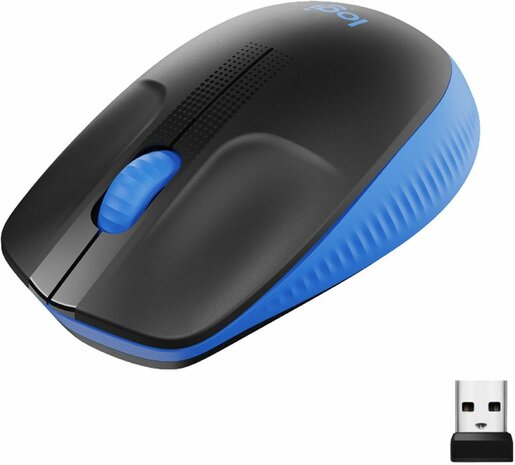 M190 Wireless Mouse (blauw)