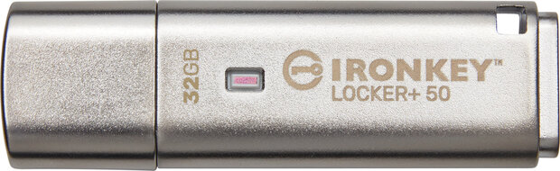 IKLP50/32GB IronKey Locker+ 50  USB flash drive 32 GB (encrypted, USB 3.2 Gen 1)