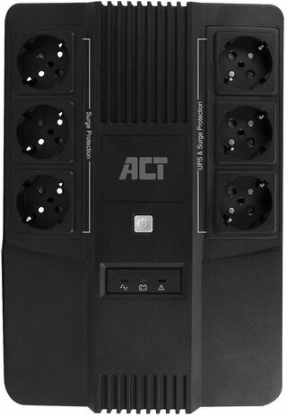 AC2300 UPS 600 VA (AC 240 Volt, 6 output connectors)