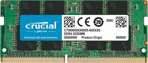 CT16G4SFRA32A DDR4 16 GB, SO-DIMM 260-pin, 3200 MHz, PC4-25600, CL22