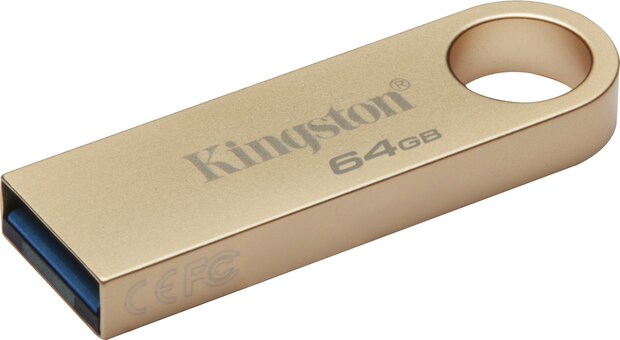 DTSE9G3/64GB DataTraveler SE9 G3 USB flash drive 64 GB (USB 3.2 Gen 1, goud)