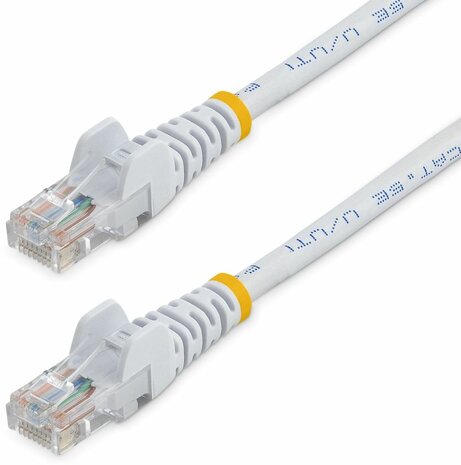 Cat5e Snagless RJ45 UTP Patchkabel M/M (3 meter, wit)