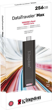 DTMAX/256GB DataTraveler Max USB flash drive 256 GB (USB-C 3.2 Gen 2)