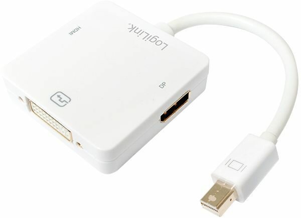 Adapter mini DisplayPort 1.2 naar DVI-D/HDMI/DP