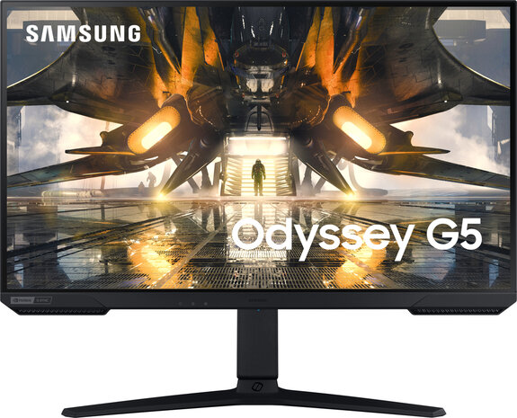 Odyssey 27&quot; QHD IPS Gaming monitor, 1 ms, 165 Hz, 1 x HDMI, 1x DisplayPort, in hoogte verstelbaar, tilt, swivel, pivot