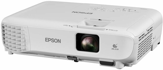 Epson EB-W06 3LCD projector (3700 lumens, WXGA 1280 x 800, 16:10, 720p)