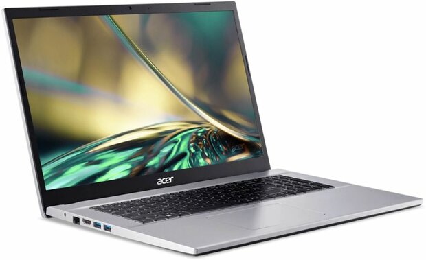 Aspire 3 A317-54-59RH (17,3&quot; Full HD IPS, Intel Core i5-1235U, 16 GB DDR4, 512 GB PCIe NVMe SSD, Intel Iris Xe Graphics, Windows 11 Home, zilver, Azerty)