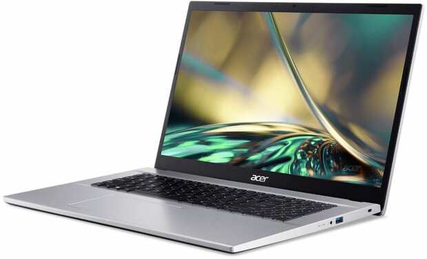 Aspire 3 A317-54-59RH (17,3&quot; Full HD IPS, Intel Core i5-1235U, 16 GB DDR4, 512 GB PCIe NVMe SSD, Intel Iris Xe Graphics, Windows 11 Home, zilver, Azerty)