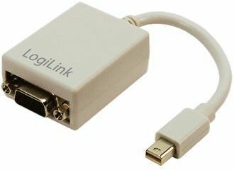 Mini DisplayPort M naar VGA F converter (wit)