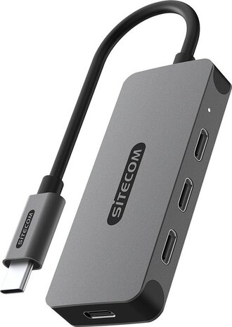 USB-C Hub (4 x USB-C, 10 Gbps, power delivery)