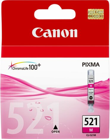 CLI-521 inkjetcartridge magenta (9 ml)