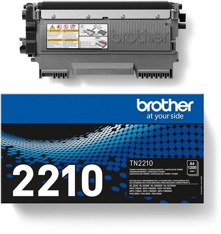 TN-2210 toner zwart (1200 afdrukken)