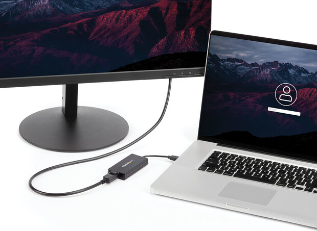 USB 3.0 naar 4K DisplayPort External Multi Monitor Video Graphics Adapter