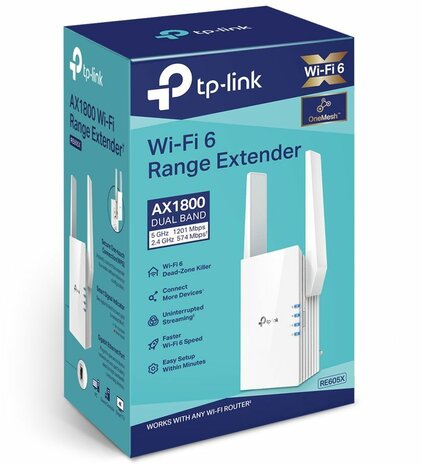 RE605X Repeater Range Extender (AX1800)