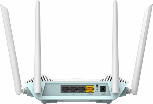 R15 Wireless router (3-poort switch, GigE, 802.11a/b/g/n/ac/ax, dual band)