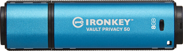 IKVP50/8GB IronKey Vault Privacy 50 Series USB flash drive 8 GB (encrypted, USB 3.2 Gen 1, TAA Compliant)