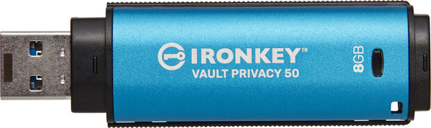 IKVP50/8GB IronKey Vault Privacy 50 Series USB flash drive 8 GB (encrypted, USB 3.2 Gen 1, TAA Compliant)