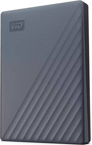 2000 GB WD My Passport WDBWML0020BGY Hard drive (USB 3.2 Gen 1, USB-C connector, 256-bit AES, silicon grijs)