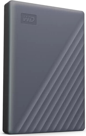 2000 GB WD My Passport WDBWML0020BGY Hard drive (USB 3.2 Gen 1, USB-C connector, 256-bit AES, silicon grijs)