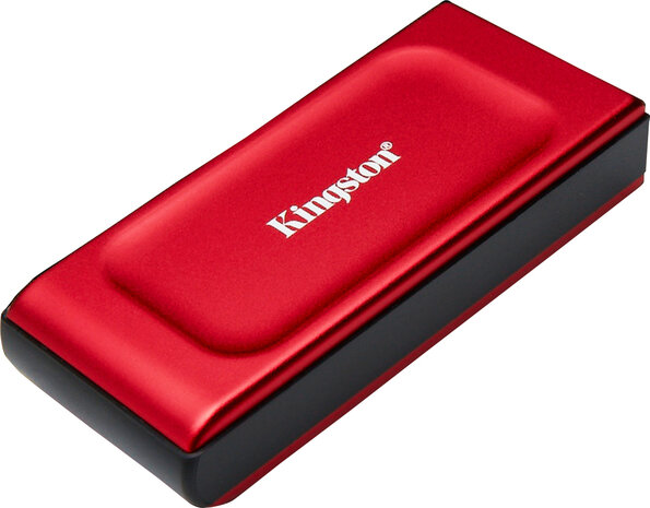 2000 GB XS1000 SSD (USB 3.2 Gen 2, USB-C connector, rood)