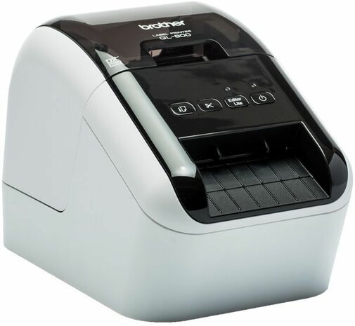 QL-800 Labelprinter (monochrome, thermisch papier, rol 6,2 cm, 300 x 600 dpi, 93 labels/min, USB 2.0)