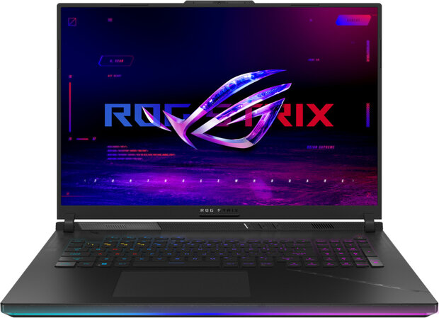 ROG G834JYR-R6019W (18&quot; 2,5K 240 Hz Mini-LED G-Sync, Intel Core i9-14900HX, 32 GB RAM, 2000 GB PCIe NVMe SSD, GeForce RTX 4090 16 GB, Windows 11, zwart, Azerty)