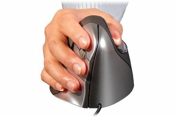 Evoluent Vertical Mouse 4 (optisch, 6 knoppen, USB)